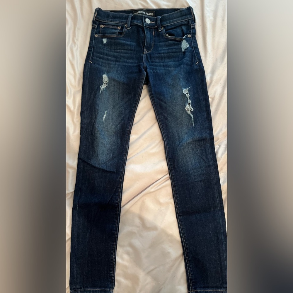 Express skinny jeans